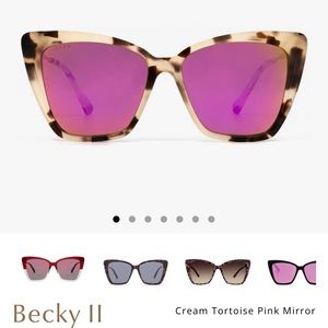 Diff Eyewear Becky II cat eye style women’s sunglasses
